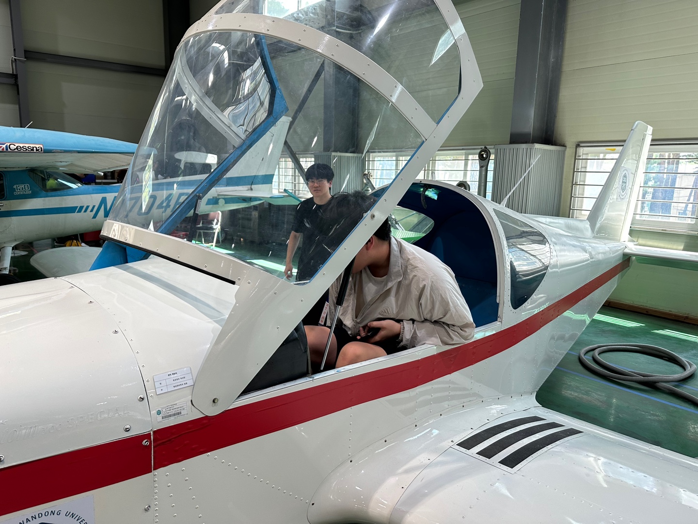 항공정비과 고등학생 진로체험 프로그램 진행 대표이미지
